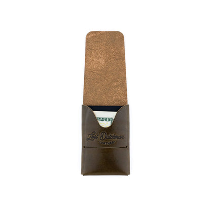 The Mini Franklin – Olive Lost Dutchman Leather