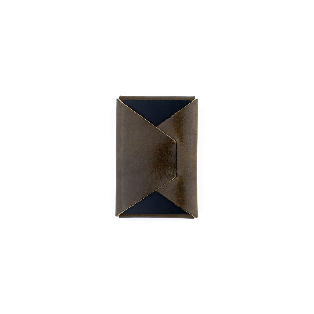The Mini Franklin – Olive Lost Dutchman Leather