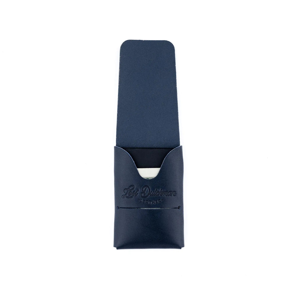 The Mini Franklin – Navy Lost Dutchman Leather