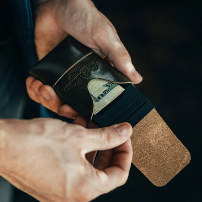 The Mini Franklin – Olive Lost Dutchman Leather