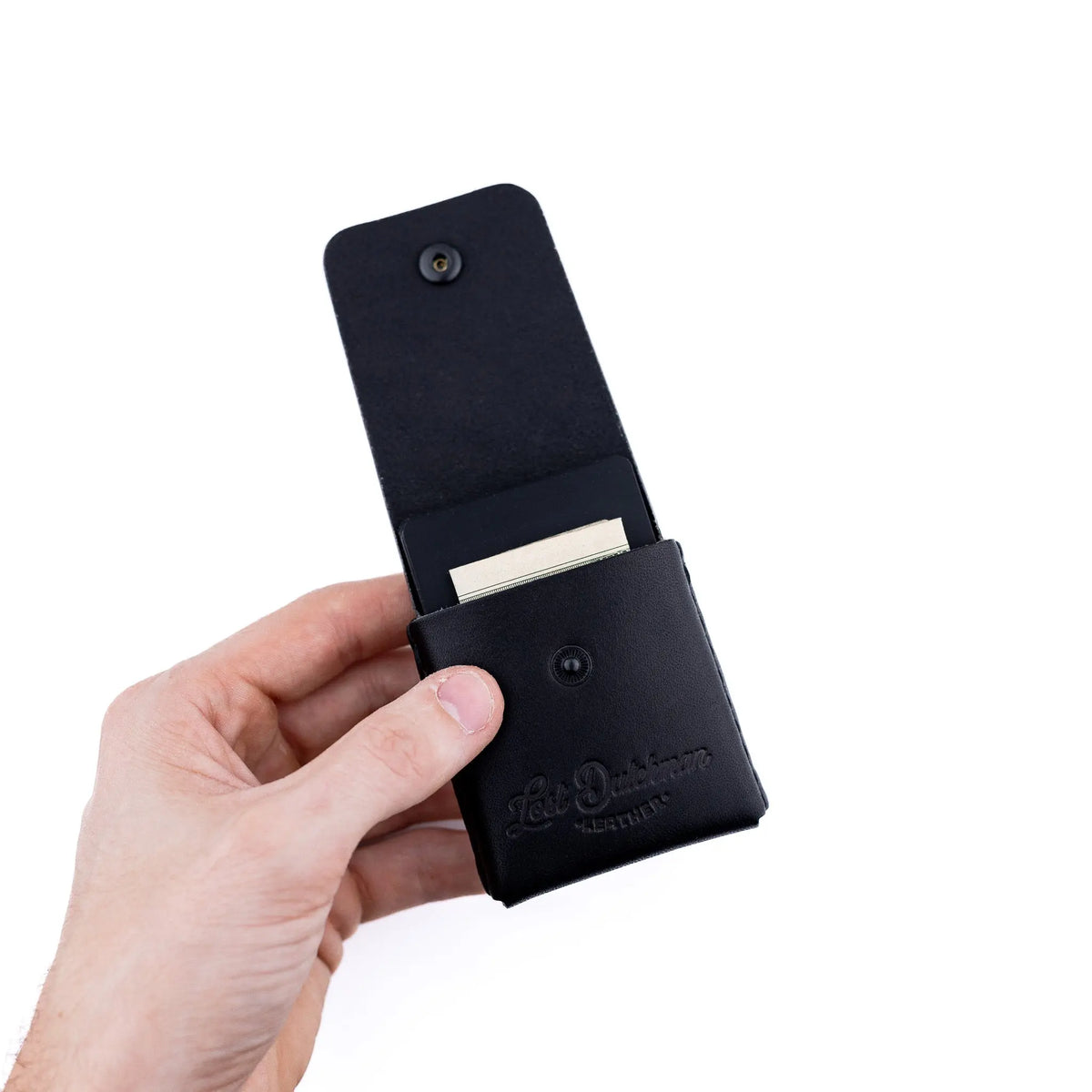 The Snap Finn – Black Lost Dutchman Leather