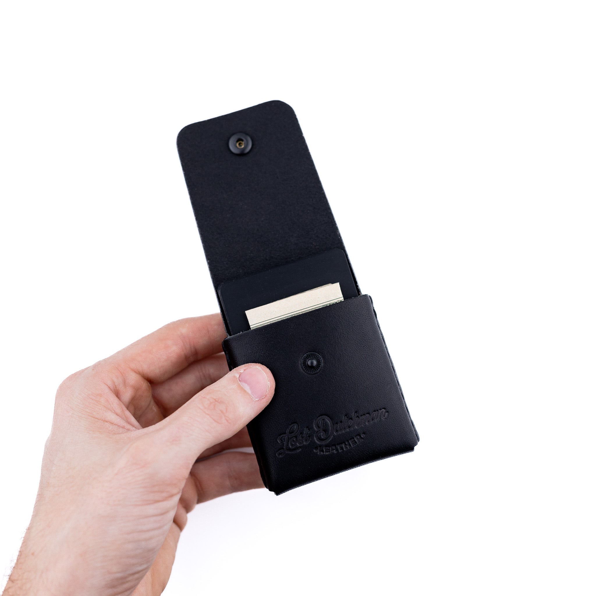 The Snap Finn – Black Lost Dutchman Leather
