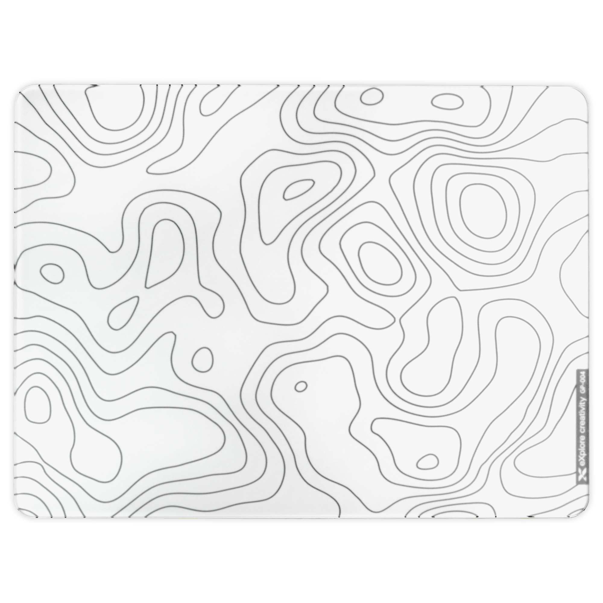 XVX Space Pad Glass Gaming Mouse Pad with Anti-Slip Rubber Base XVX Keyboard Channel