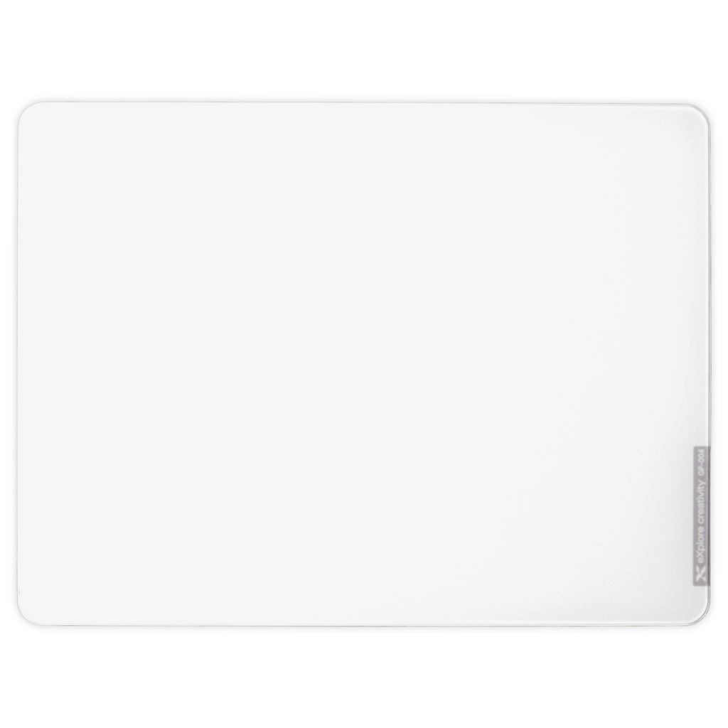XVX Tempered Glass Large Mouse Pad for FPS Gaming XVX Keyboard Channel