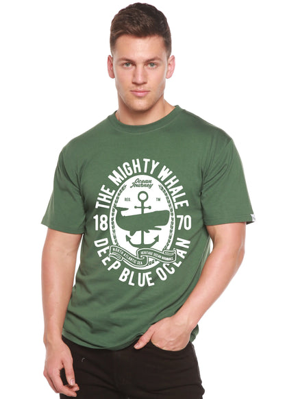 The Mighty Spun Bamboo® Men's Bamboo Viscose/Organic Cotton Short Sleeve Graphic T-Shirt Spun Bamboo