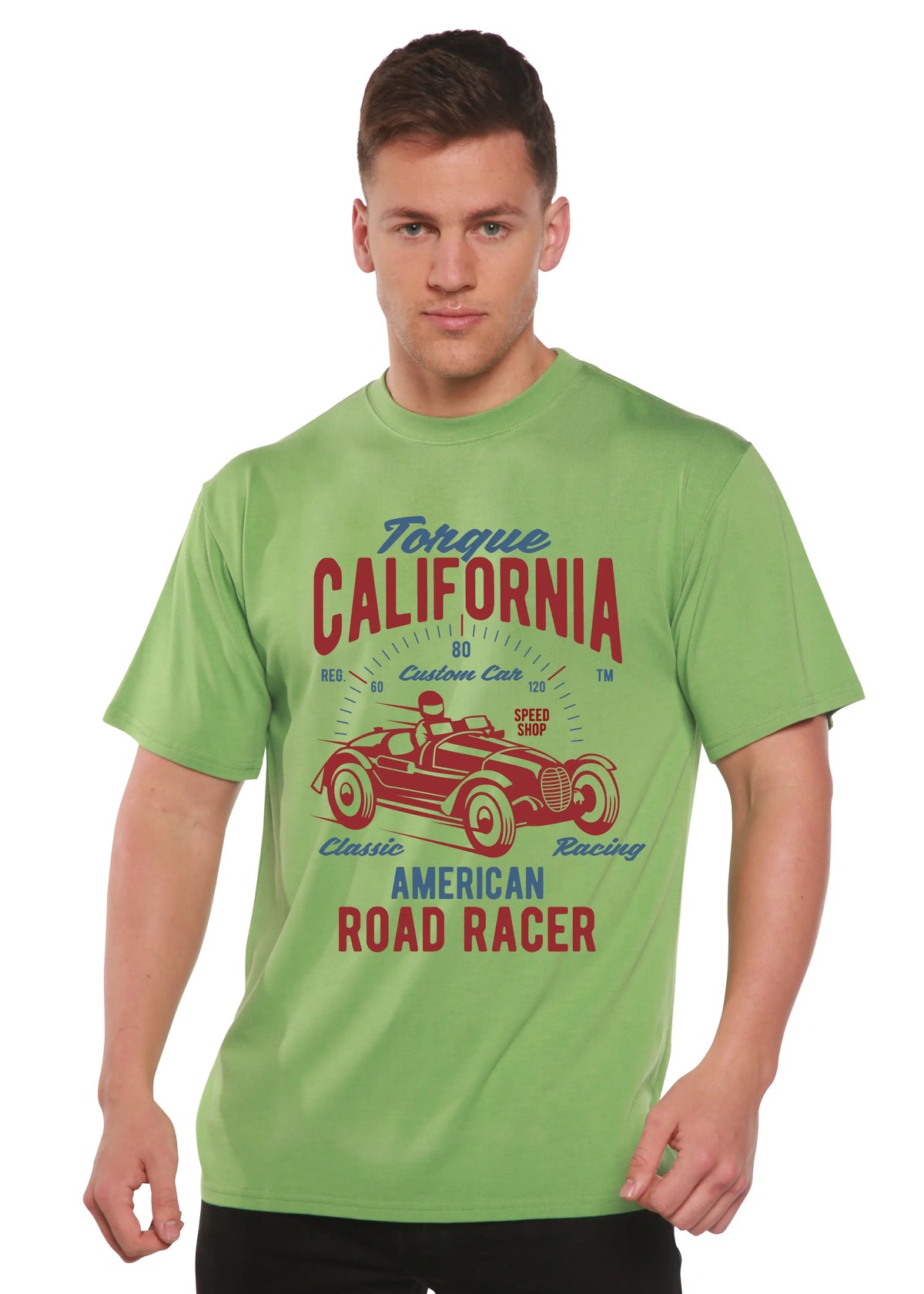 Torque California Spun Bamboo® Men's Bamboo Viscose/Organic Cotton Short Sleeve Graphic T-Shirt Spun Bamboo