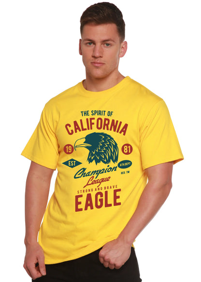 The Spirit of Spun Bamboo® Men's Bamboo Viscose/Organic Cotton Short Sleeve Graphic T-Shirt Spun Bamboo