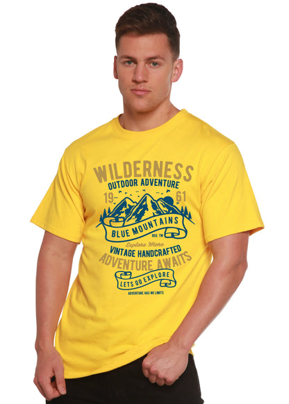 Wilderness Spun Bamboo® Men's Bamboo Viscose/Organic Cotton Short Sleeve Graphic T-Shirt Spun Bamboo