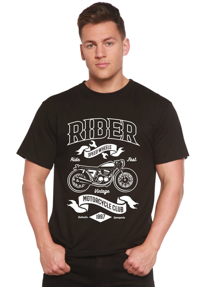 Rider Spun Bamboo® Men's Bamboo Viscose/Organic Cotton Short Sleeve Graphic T-Shirt Spun Bamboo