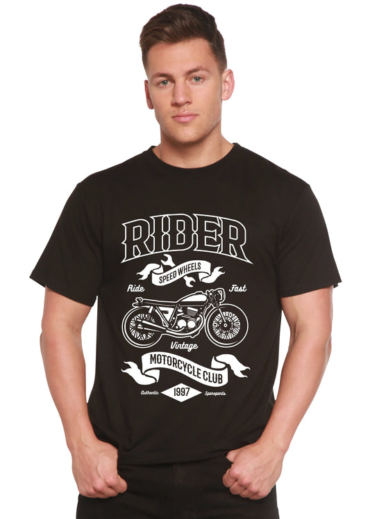 Rider Spun Bamboo® Men's Bamboo Viscose/Organic Cotton Short Sleeve Graphic T-Shirt Spun Bamboo