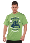 Sea Adventures Spun Bamboo® Men's Bamboo Viscose/Organic Cotton Short Sleeve Graphic T-Shirt Spun Bamboo