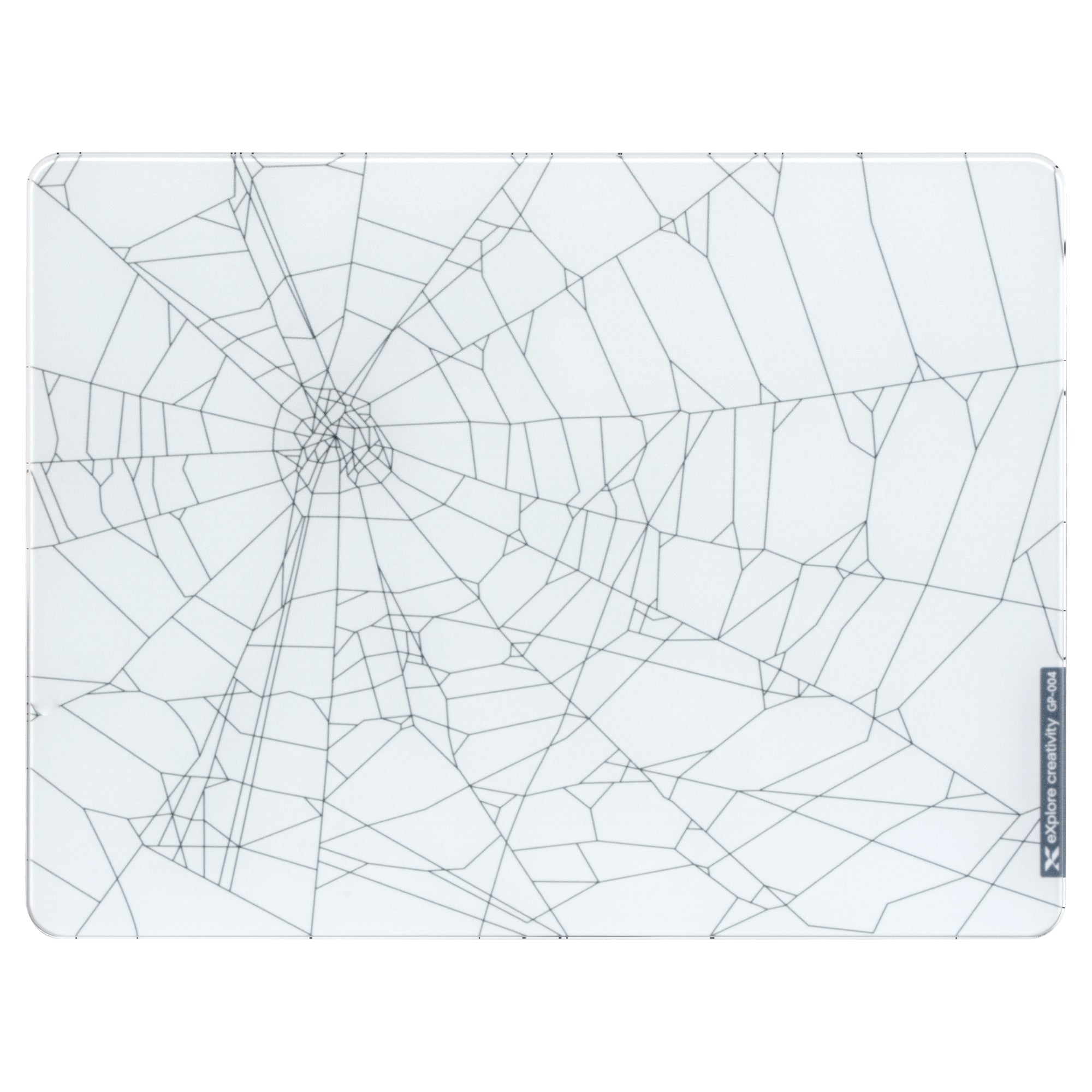 XVX Tempered Glass Large Mouse Pad for FPS Gaming XVX Keyboard Channel