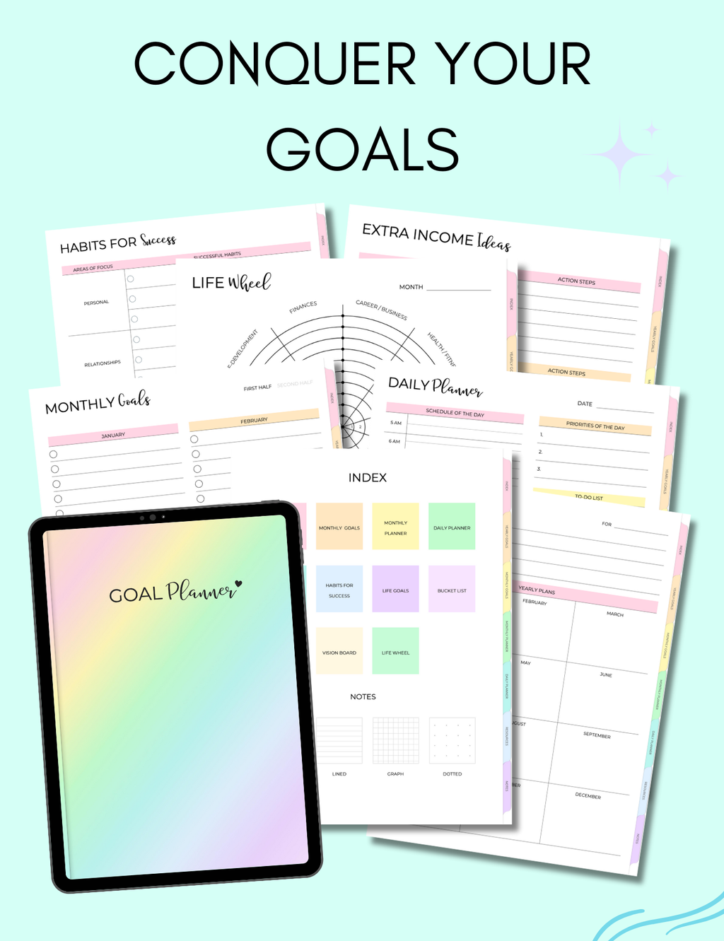 Digital Planning Starter Pack 2.0 Jessica Autumn