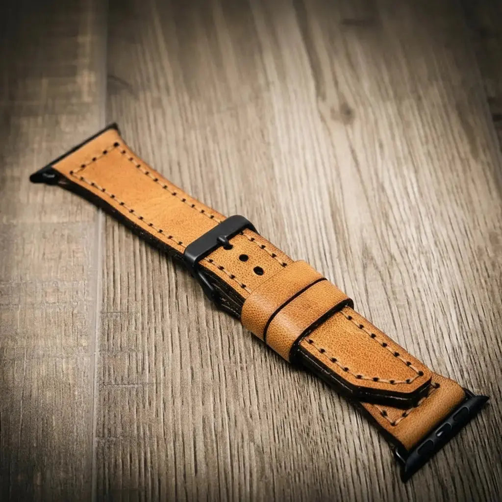 Apple Watch Leather Band Bull Sheath Leather