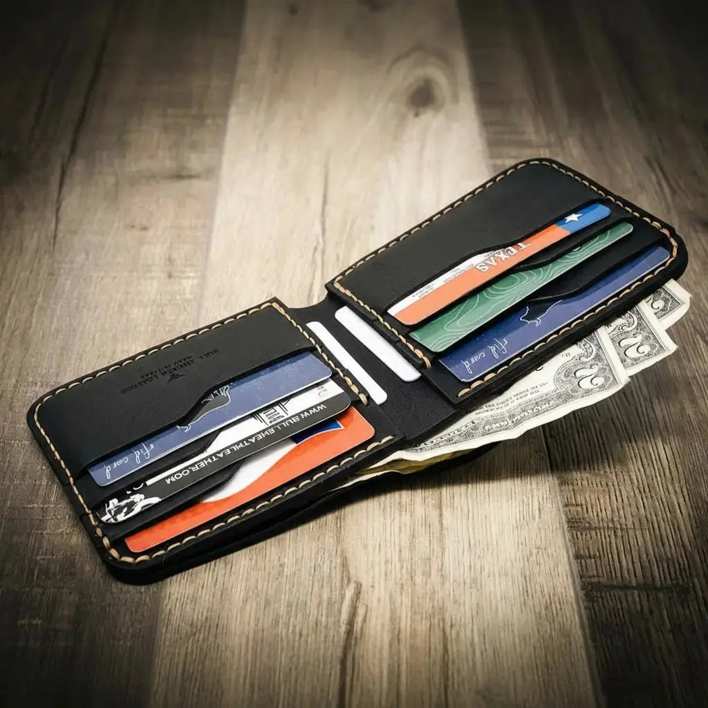 Big Bend Bifold Wallet Bull Sheath Leather