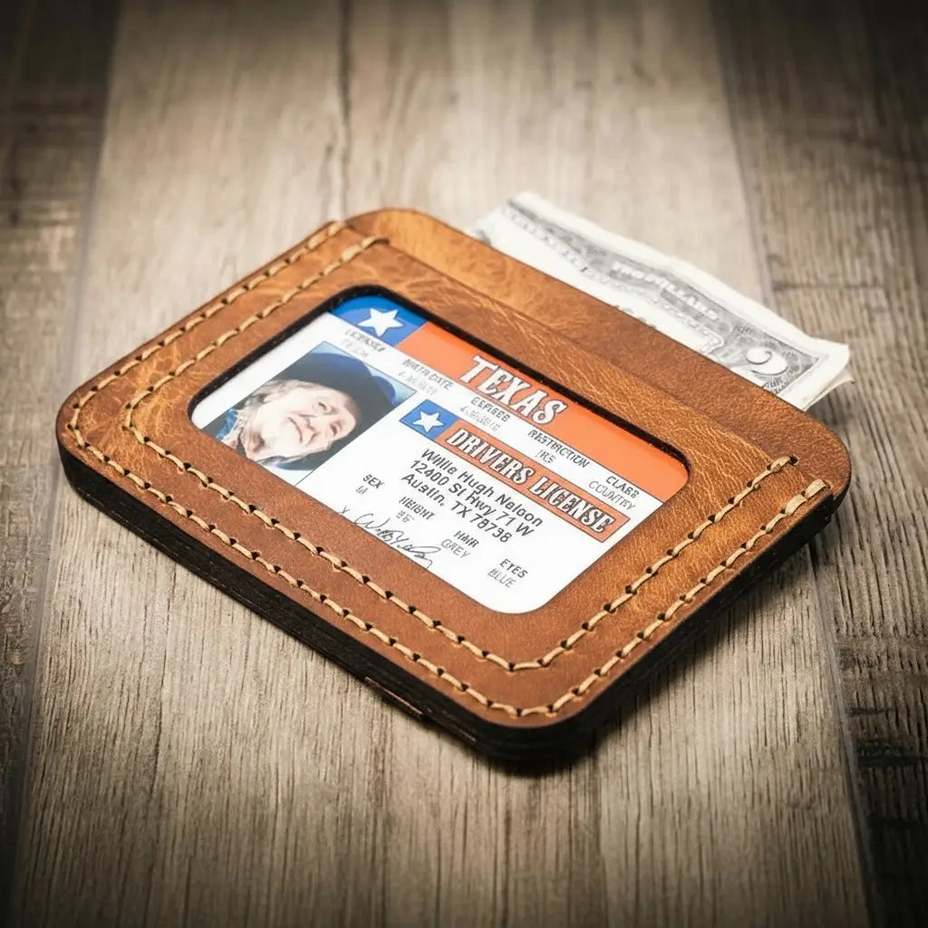 Mansfield Minimalist Wallet Bull Sheath Leather