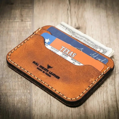 Pflugerville Card Wallet Bull Sheath Leather