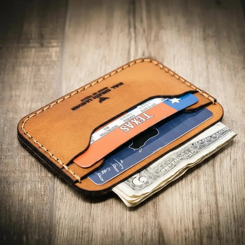Pflugerville Card Wallet Bull Sheath Leather