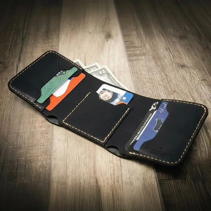 The Trinity Trifold Wallet Bull Sheath Leather