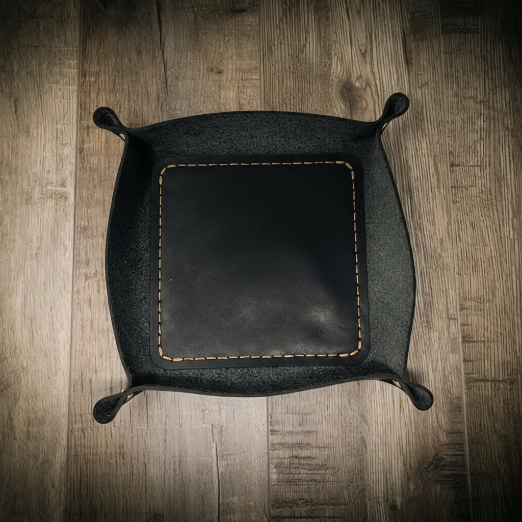 Valet Tray Bull Sheath Leather