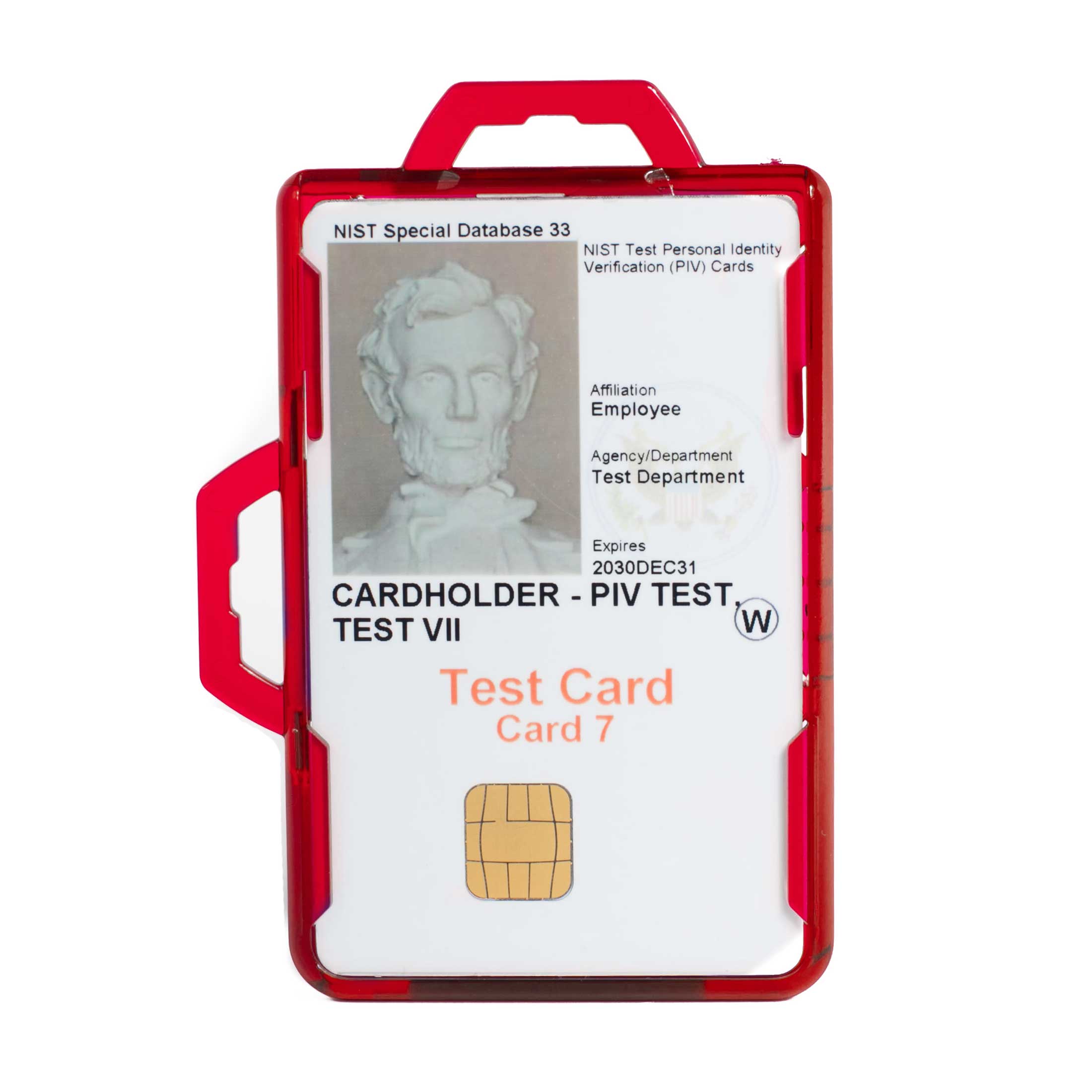 Secure Badge Holder DuoLite ® Dual Hook 2 ID Card Holder ID Stronghold