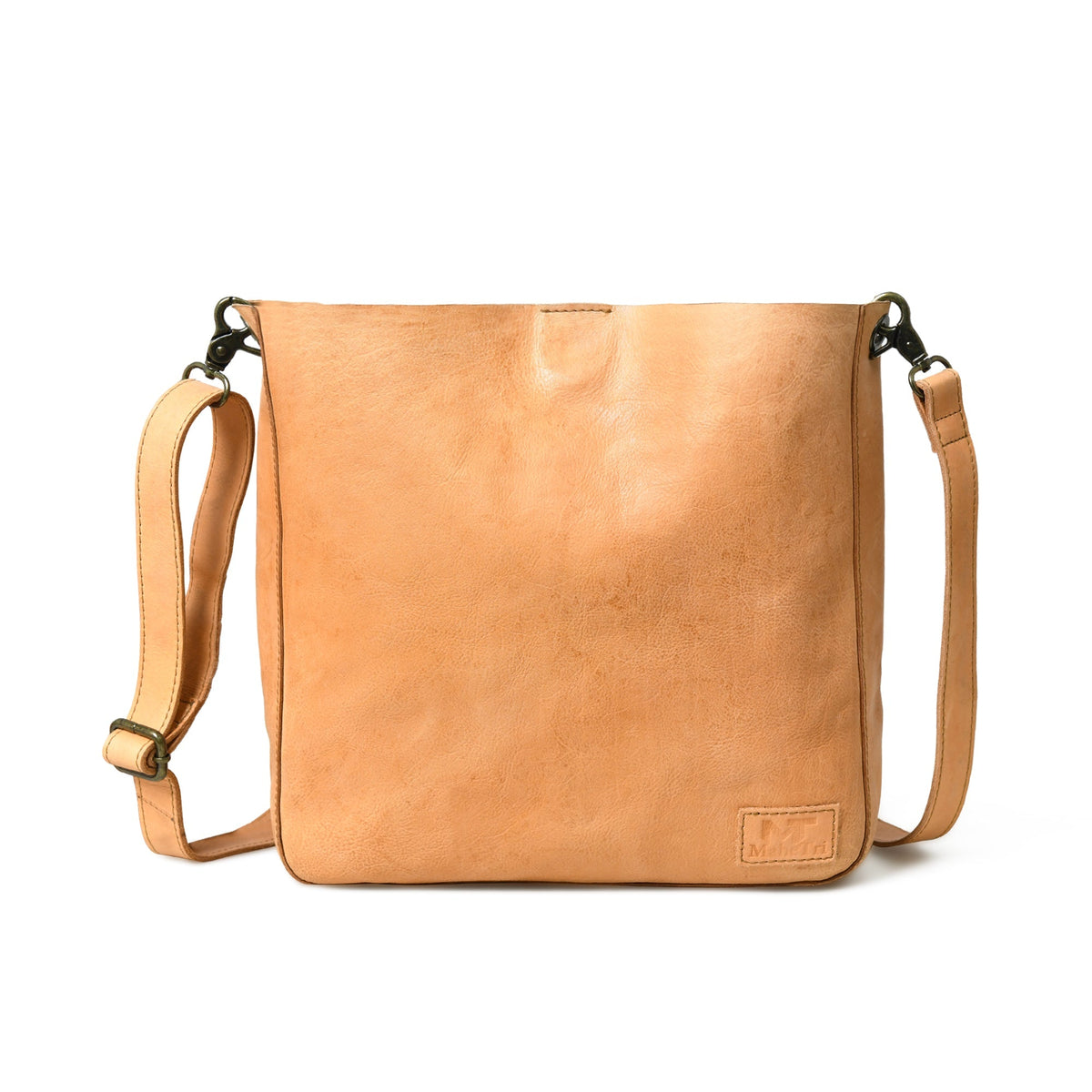 Serenity Everyday Crossbody Sling, Tan Classy Leather Bags