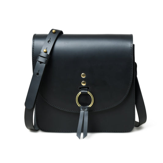 Black Elegance Crossbody Sling Bag Classy Leather Bags