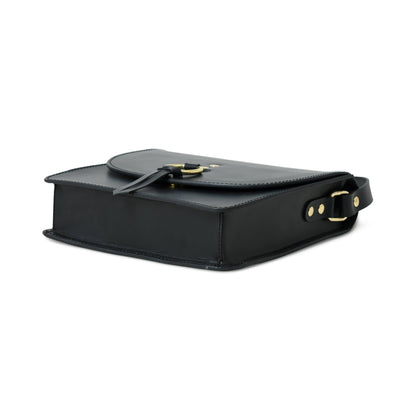 Black Elegance Crossbody Sling Bag Classy Leather Bags