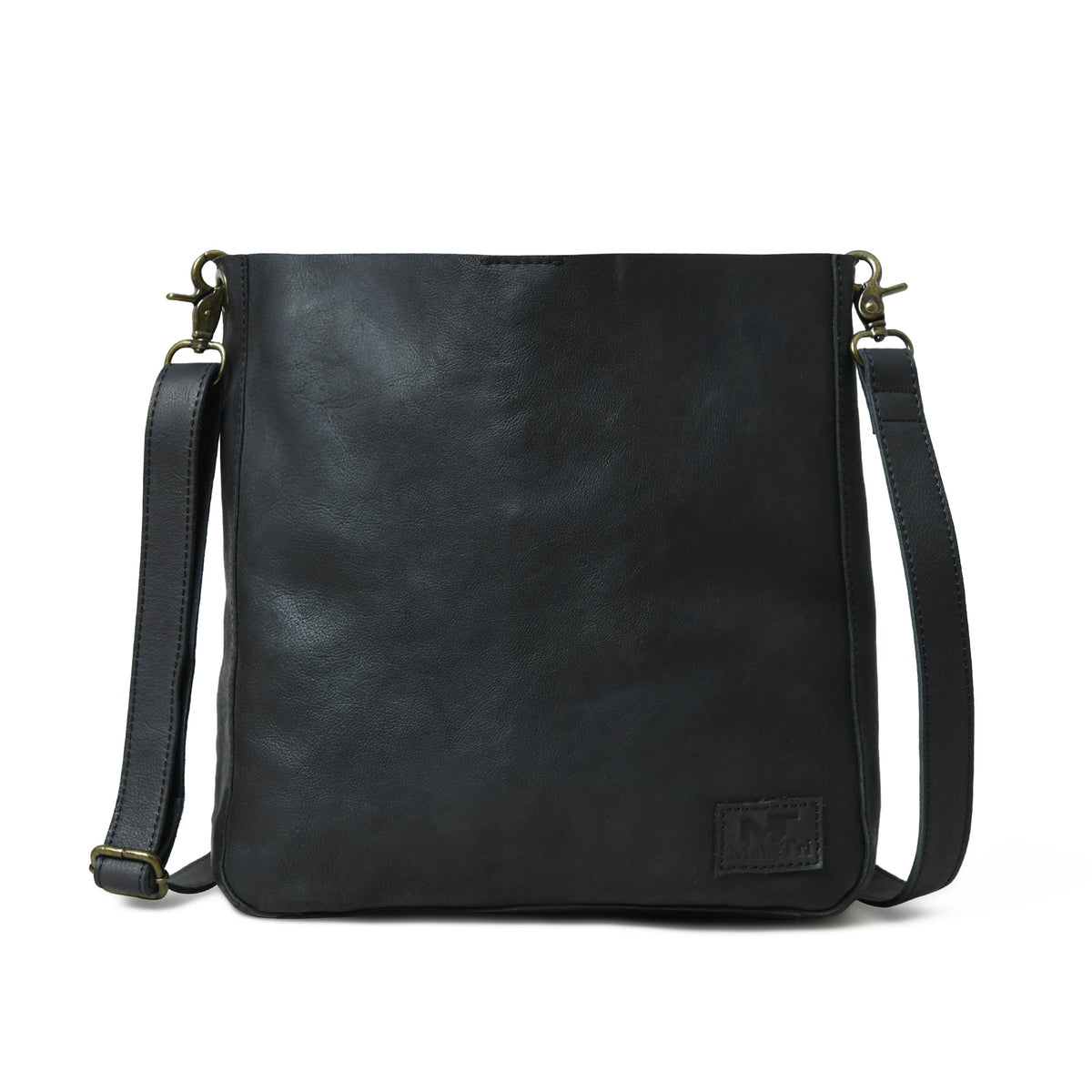 Serenity Everyday Crossbody Sling, Black Classy Leather Bags