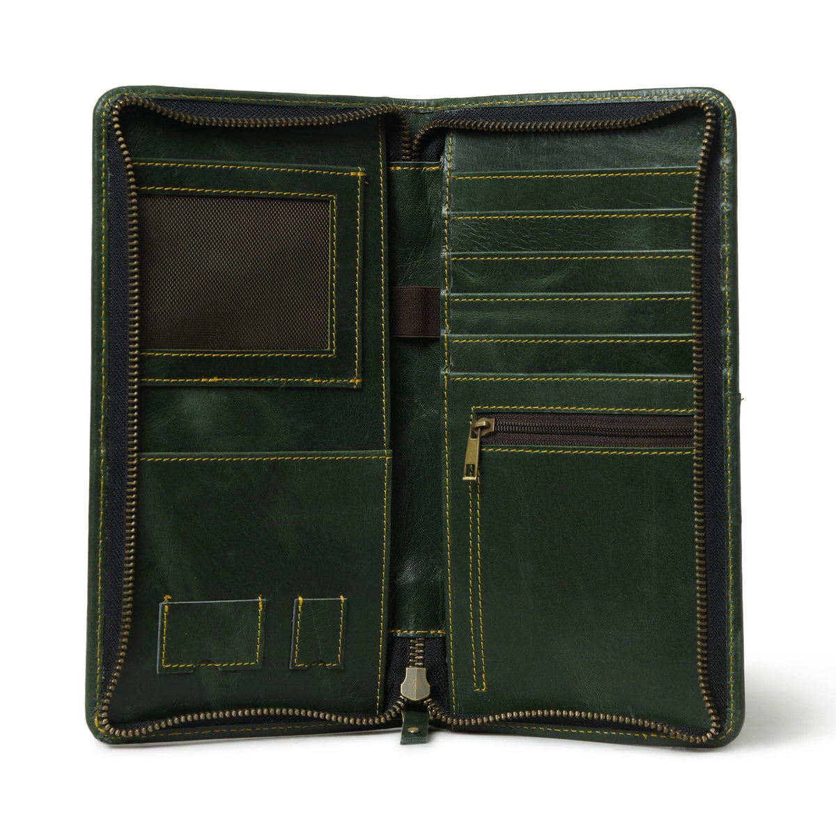 Kim & Blair Combo - Green Classy Leather Bags