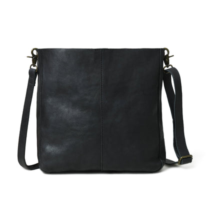 Serenity Everyday Crossbody Sling, Black Classy Leather Bags