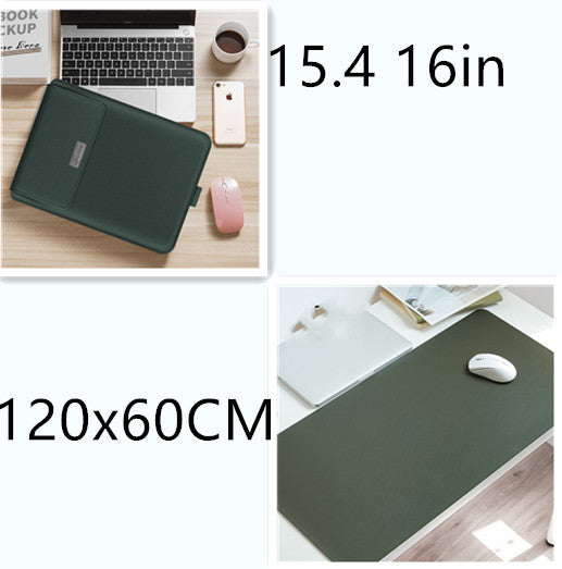 Simple Laptop Extra Large Leather Mouse Pad FLIPSTYLEZLLC