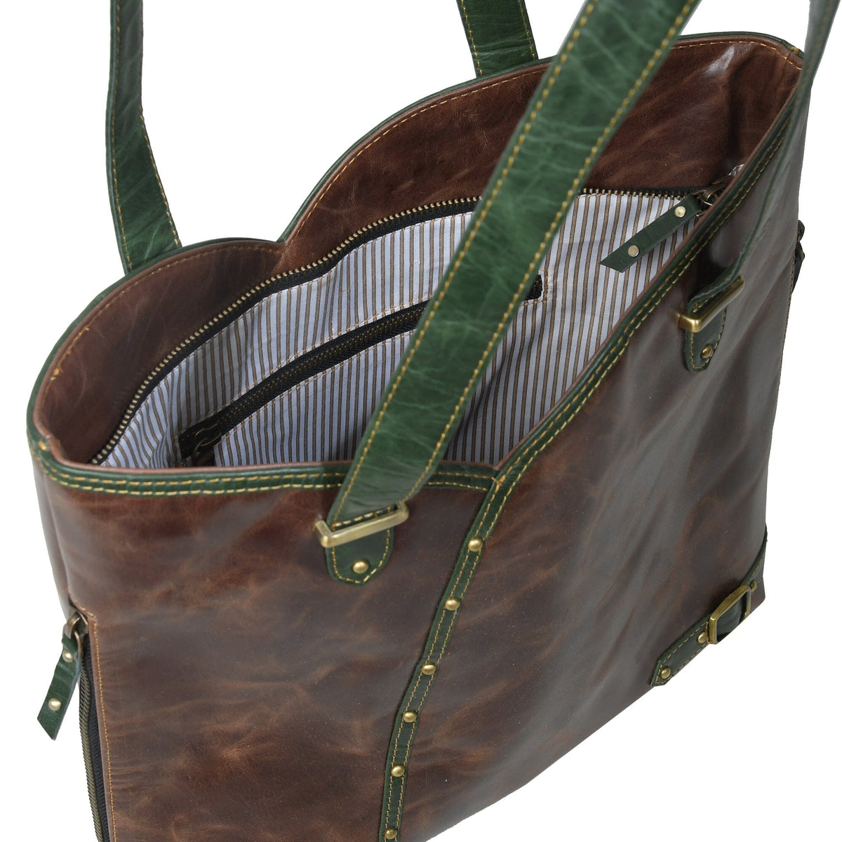The Riley Handbag - Brown Classy Leather Bags