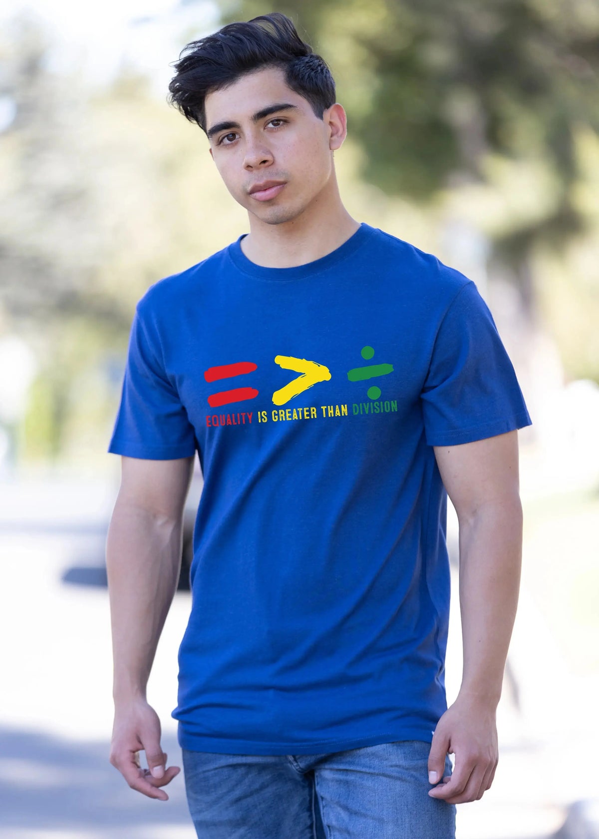 Black History Month Unisex Bamboo/Cotton Graphic T-Shirt Spun Bamboo
