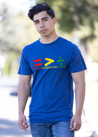 Black History Month Unisex Bamboo/Cotton Graphic T-Shirt Spun Bamboo