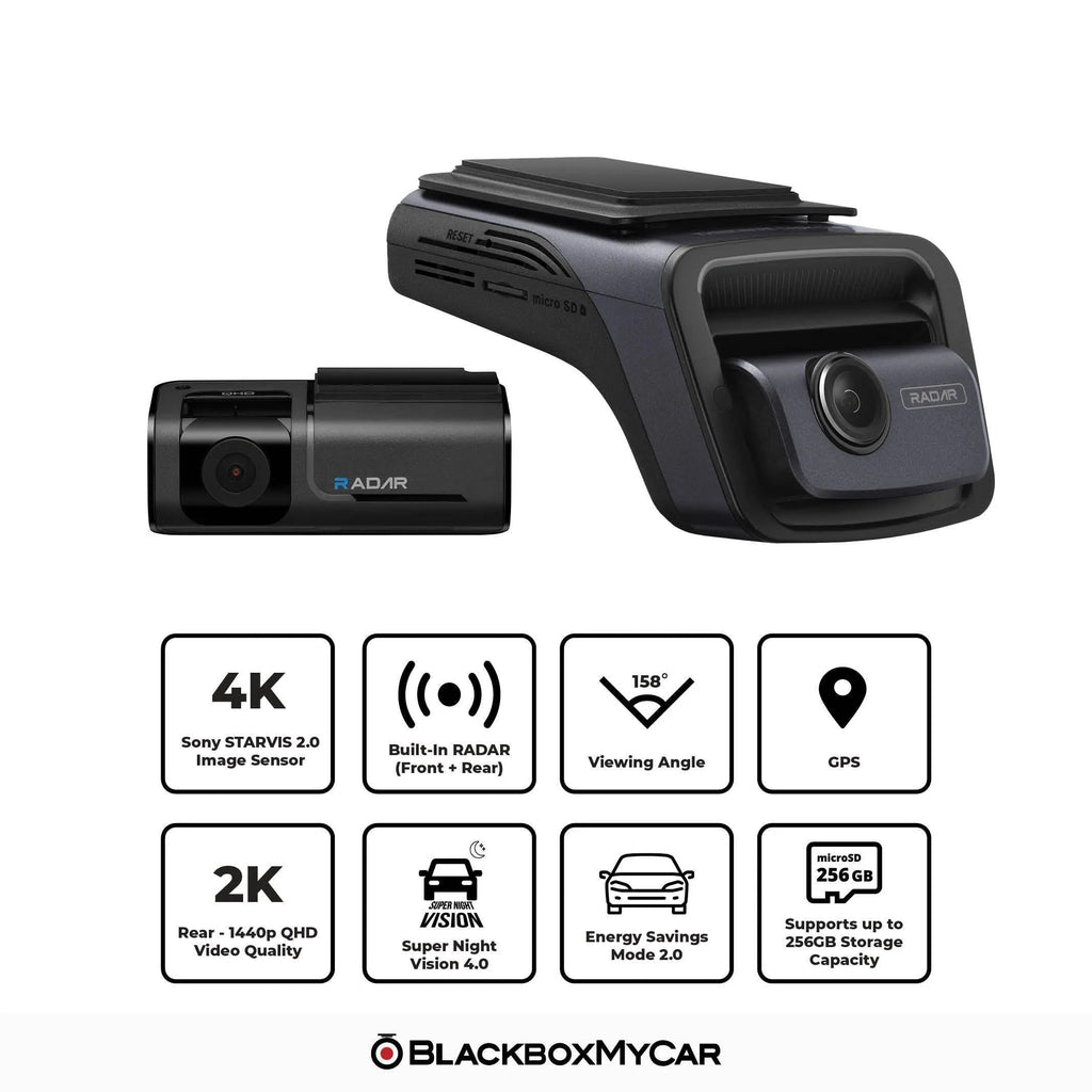 Thinkware U3000 4K UHD Dual-Channel Dash Cam BlackboxMyCar