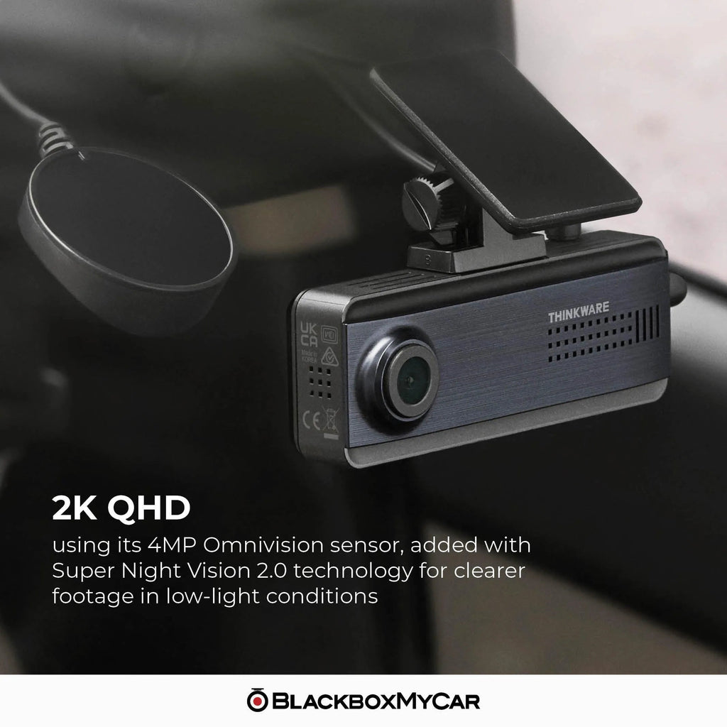 Thinkware Q200 2CH 2K QHD Front + 1080p Rear Dash Cam BlackboxMyCar