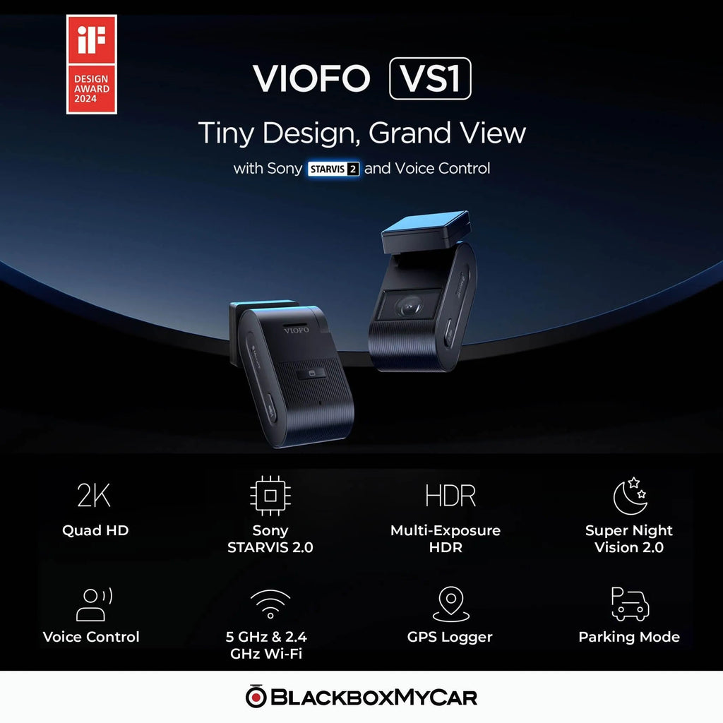 VIOFO VS1 Mini 2K QHD Dash Cam BlackboxMyCar
