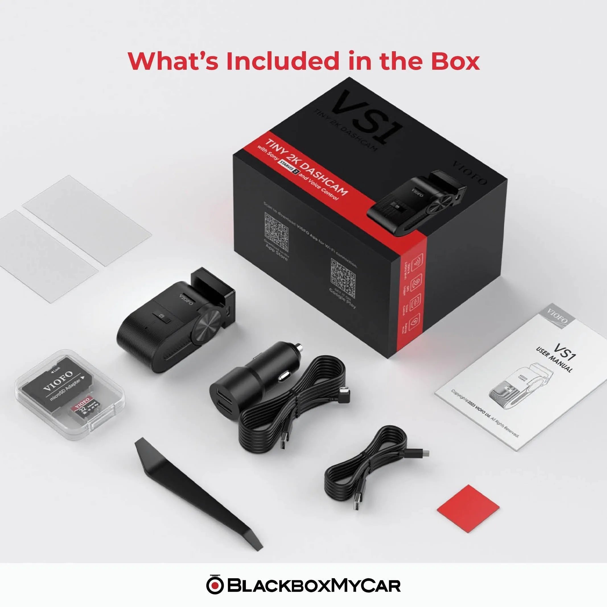 VIOFO VS1 Mini 2K QHD Dash Cam BlackboxMyCar
