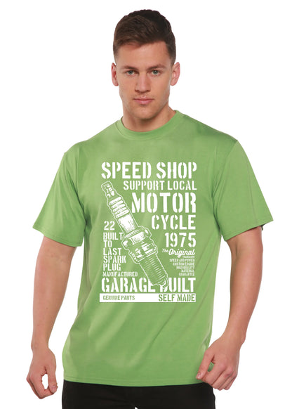 Spark Plug Spun Bamboo® Men's Bamboo Viscose/Organic Cotton Short Sleeve Graphic T-Shirt Spun Bamboo