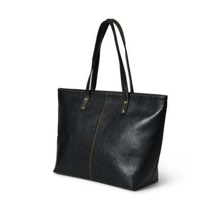 The Kim Tote Bag- Black Classy Leather Bags