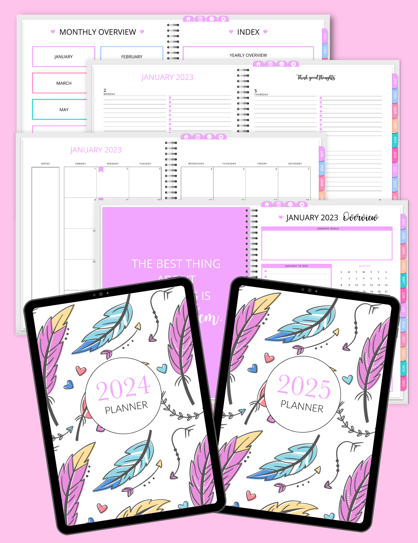 The 2025 & 2026 Digital Planner Jessica Autumn