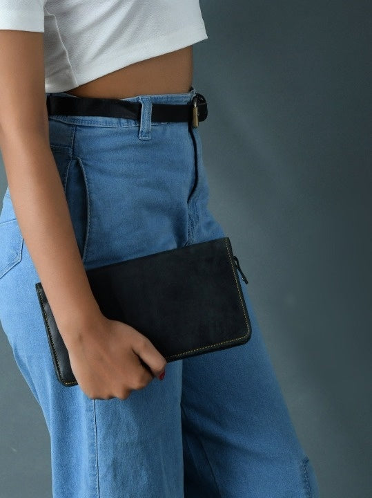 Blair Women's Wallet- Black Classy Leather Bags