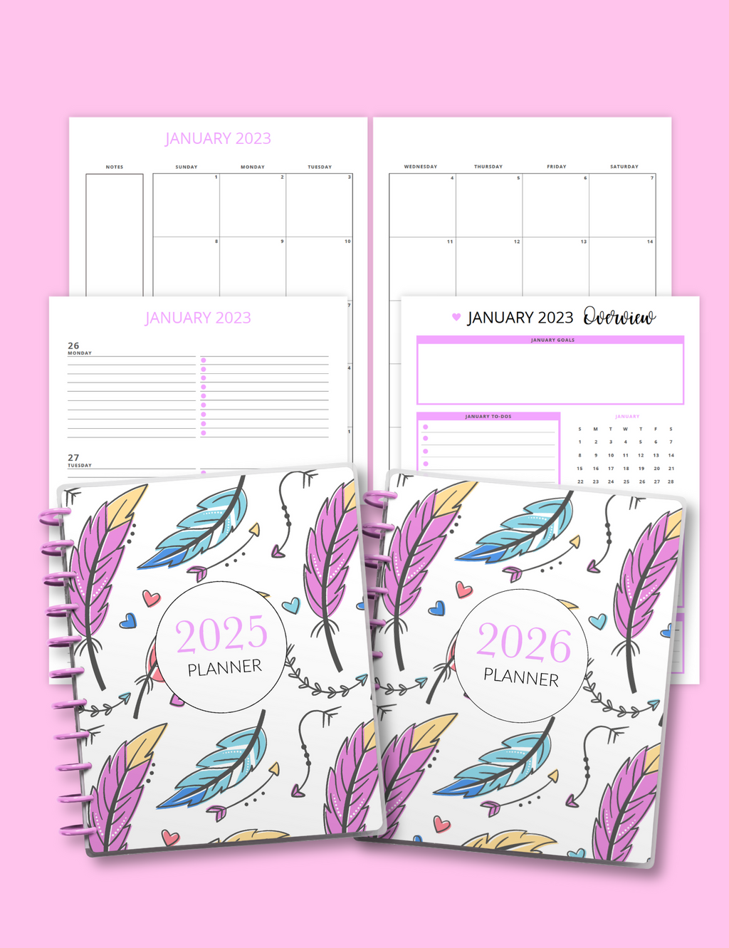 The 2025 & 2026 Planner Jessica Autumn
