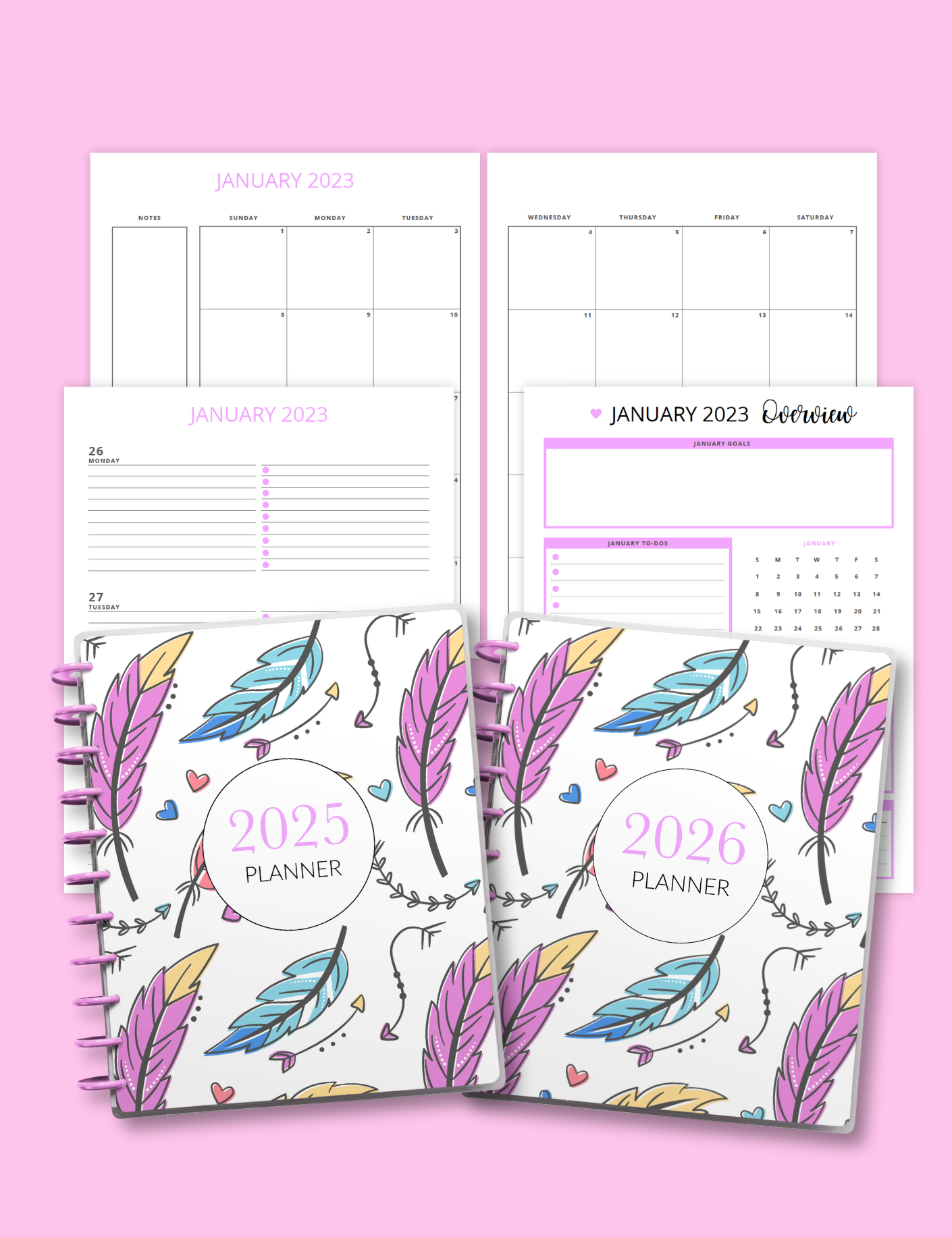 The 2025 & 2026 Planner Jessica Autumn