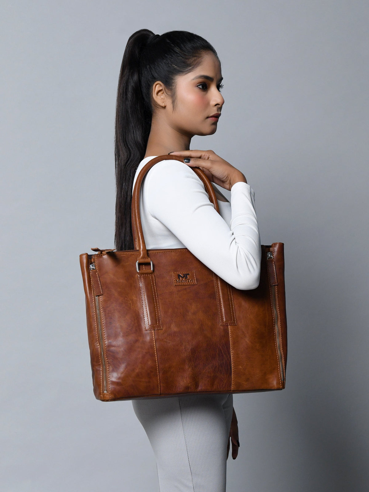 Classy Business Hour Tote Classy Leather Bags
