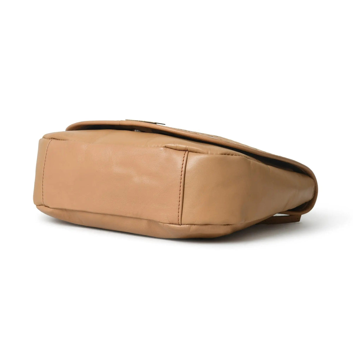 The Croco Satchel- Beige Classy Leather Bags