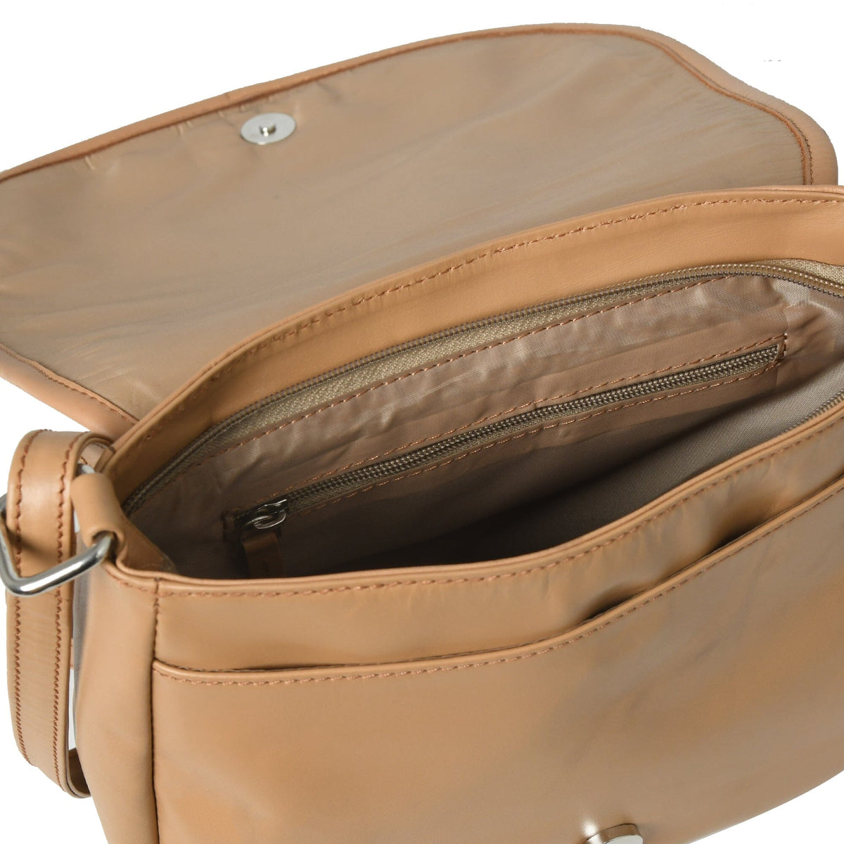 The Croco Satchel- Beige Classy Leather Bags