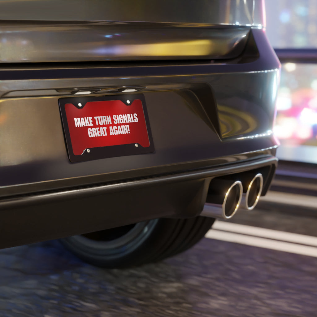 Make Turn Signals Great Again – Big Energy License Plate EpiAl's Shop