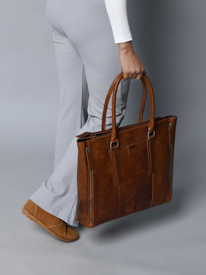 Classy Business Hour Tote Classy Leather Bags